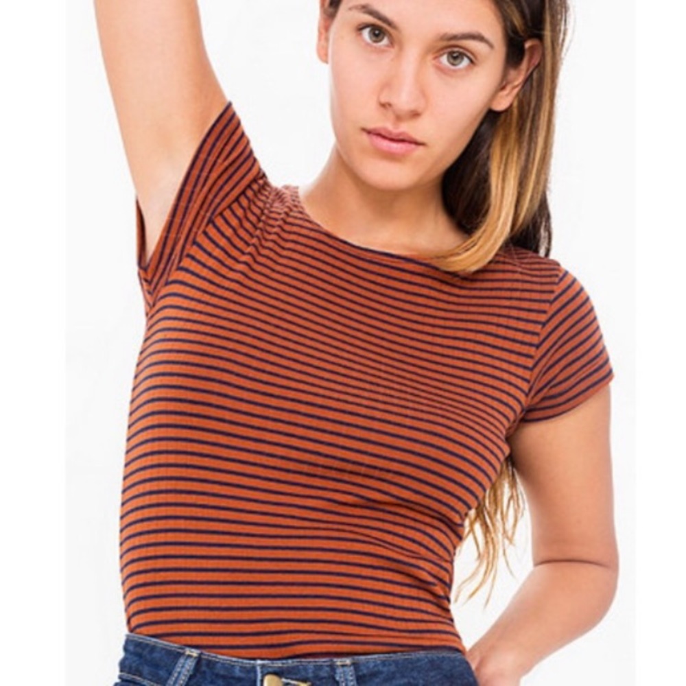 American Apparel striped T-shirt